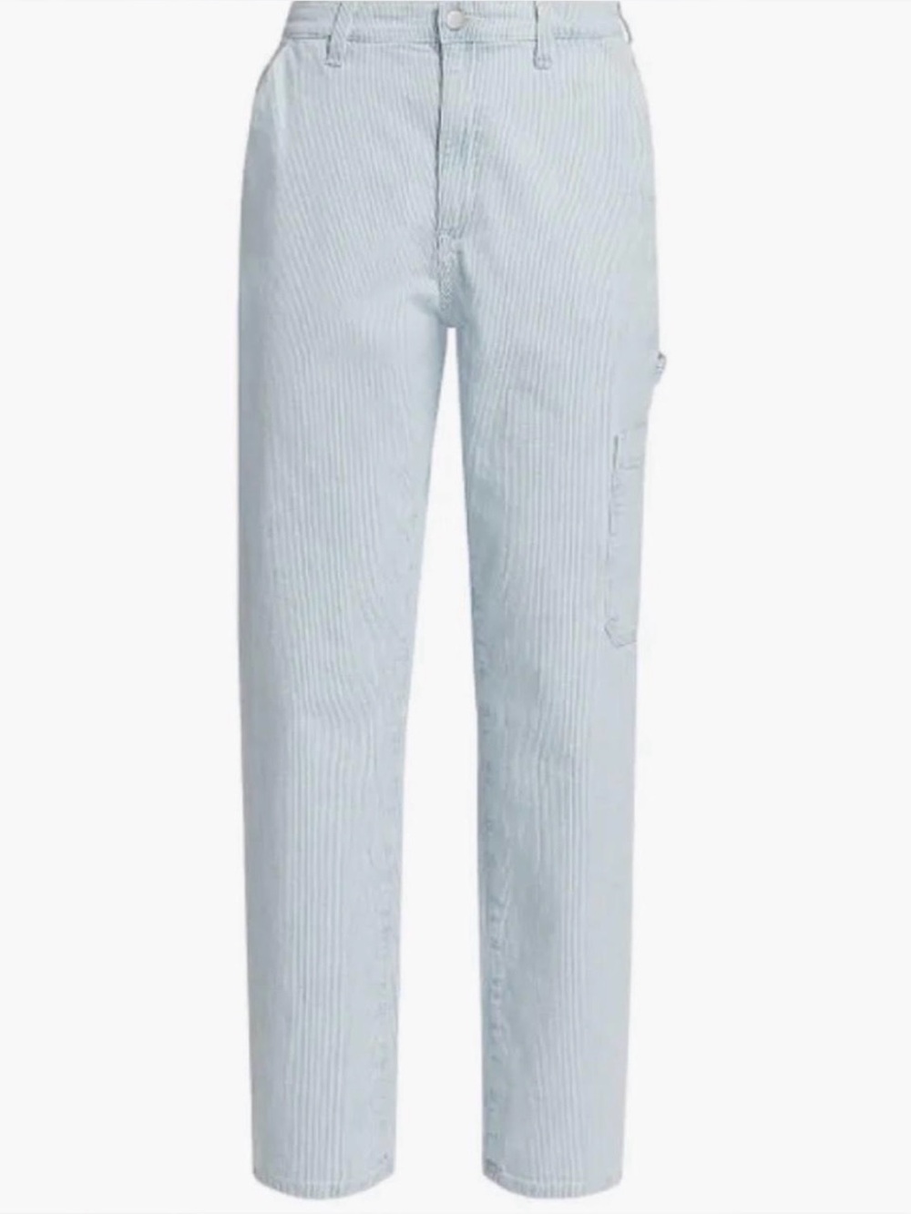 AG Jeans Women's Blue and White Jeans